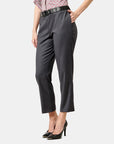 Pantalón con bolsas y cinturon Marquesa