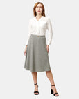 falda corte A con herraje Octavius