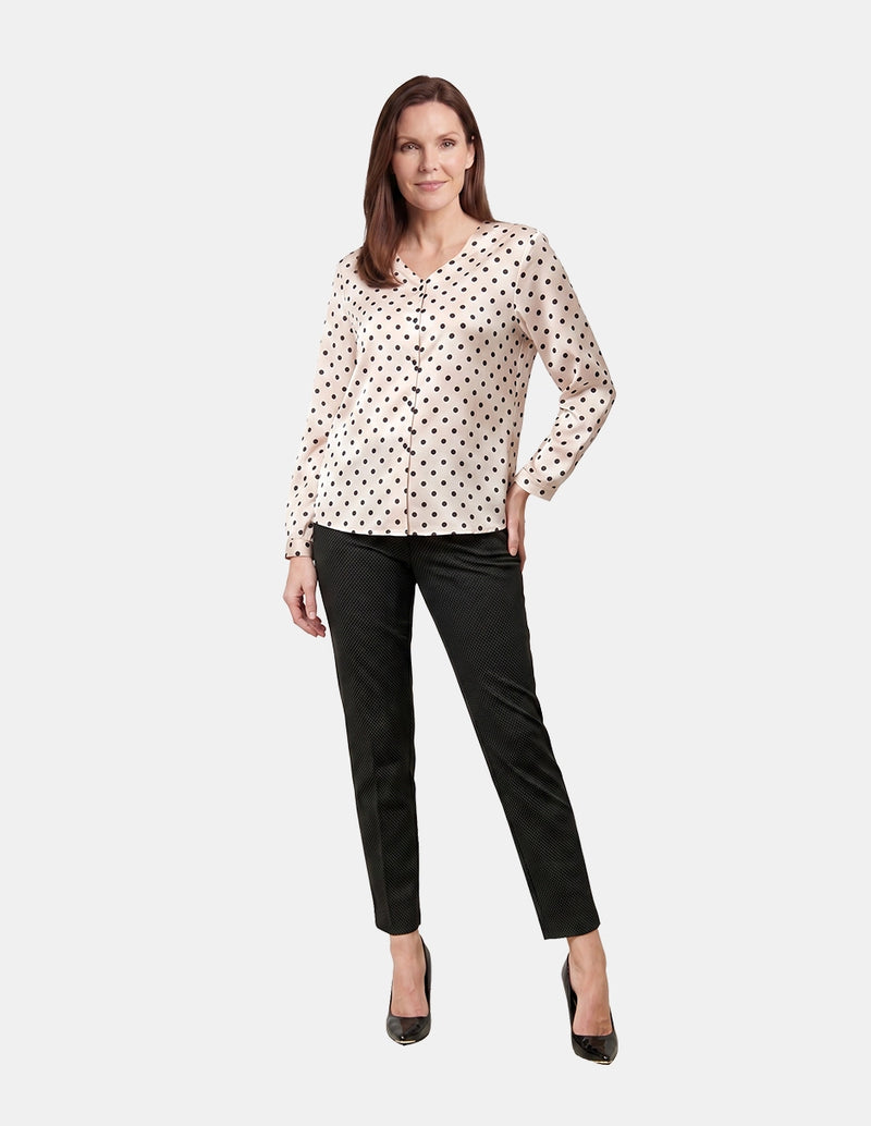 Blusa manga larga estampado