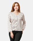 Blusa manga larga Perla Negra