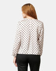 Blusa manga larga Perla Negra