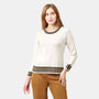 Blusa con tablones y boton Bounty