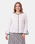 Blusa Cuello Redondo con Tablones para Mujer Ranger