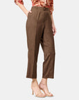 Pantalón recto con botón La Glorichu