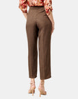Pantalón recto con botón La Glorichu