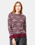 Tunica jacquard manga larga Marquesa