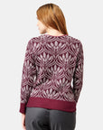 Tunica jacquard manga larga Marquesa