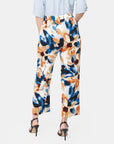 Pantalón estampado con hebilla Calypso