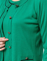 Cardigan cuello redondo manga larga Ranger