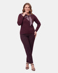 Conjunto 2 Piezas Twin Set con Pañuelo para Mujer