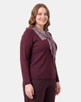 Conjunto 2 Piezas Twin Set con Pañuelo para Mujer