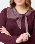 Conjunto 2 Piezas Twin Set con Pañuelo para Mujer