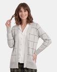 Cardigan manga larga tejido ligero con textura Bounty