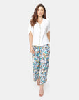 Pantalón amplio con pretina Carroll