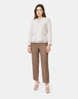 Saco Tweed con bolsas Aurora