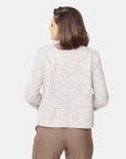 Saco Tweed con bolsas Aurora