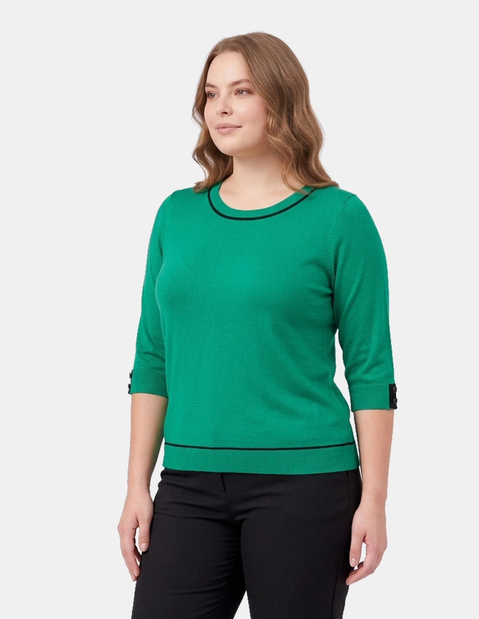 Blusa con Detalles para Mujer