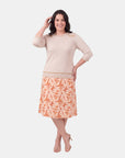 V68401 - Blusa con  puntada Keisha Curvy