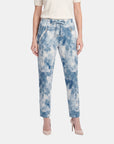 Pantalon estampado con jareta complementos