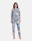 Pantalon estampado con jareta complementos