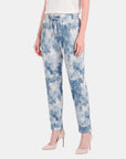 Pantalon estampado con jareta complementos