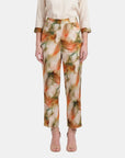 Pantalon estampado marmol Isabel