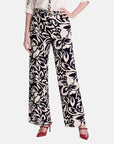 Pantalón con estampado de flores Celyn