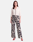 Pantalón con estampado de flores Celyn