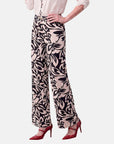 Pantalón con estampado de flores Celyn