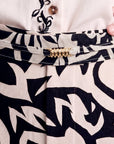 Pantalón con estampado de flores Celyn