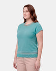 V68101 - Blusa de punto con detalles Catalina Curvy