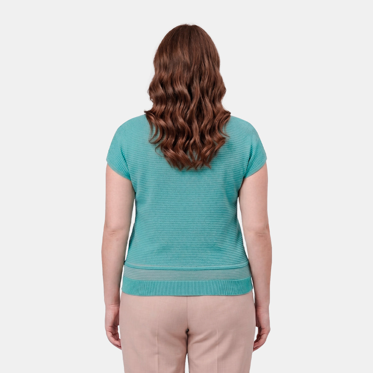 V68101 - Blusa de punto con detalles Catalina Curvy