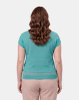 V68101 - Blusa de punto con detalles Catalina Curvy