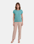 Blusa de punto condetalles Catalina