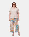 V68302 - Blusa abertura con bordado Catalina Curvy