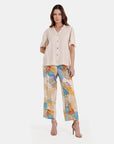 Blusa abierta conbordado Catalina