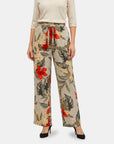 Pantalon estampado con pinzas Taniana