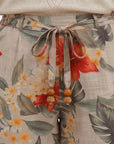 Pantalón estampado con pinzas taniana Curvy