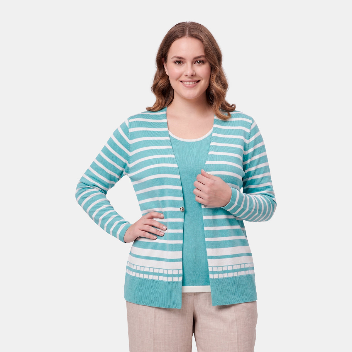 V68491 - Twin fix rayas Catalina Curvy