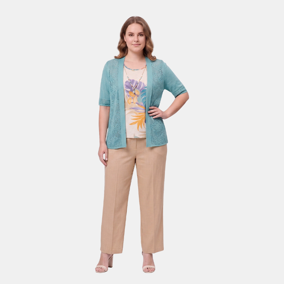 V68591 - Twin fix top estampado Catalina Curvy