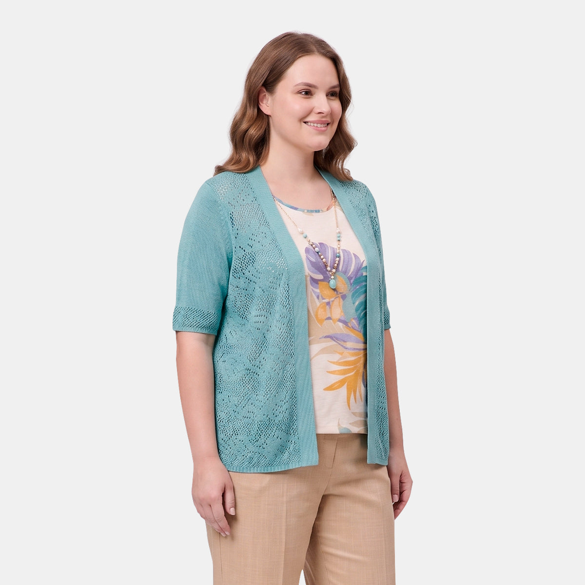 V68591 - Twin fix top estampado Catalina Curvy