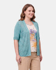 V68591 - Twin fix top estampado Catalina Curvy
