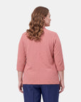 V68691 - Twin fix ensamble puntada top estampado Letizia Curvy