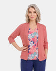Twin fix ensamble puntada top estampado Letizia