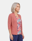 Twin fix ensamble puntada top estampado Letizia