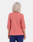 Twin fix ensamble puntada top estampado Letizia