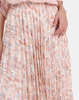 Falda estampado plisada Maeli