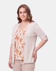 V68791 - Twin fix top estampado Keisha Curvy