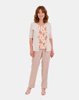 Twin fix top estampado Keisha