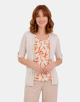 Twin fix top estampado Keisha